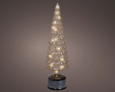 Micro Led Rotating Tree Bo Indoor amber/warm white dia11-H39cm-20L - image 2