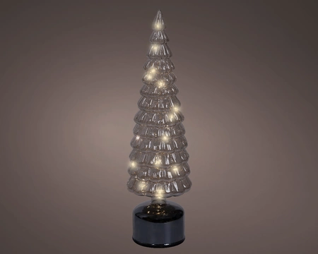Micro Led Rotating Tree Bo Indoor grey/warm white dia11-H39cm-20L - image 1