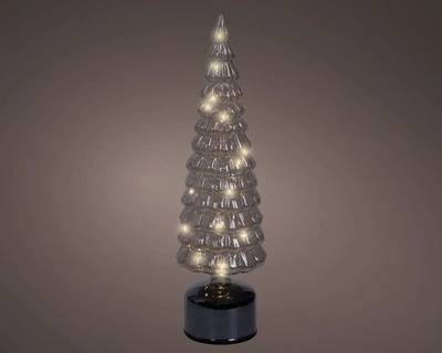 Micro Led Rotating Tree Bo Indoor grey/warm white dia11-H39cm-20L - image 2