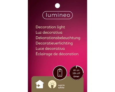 Micro Led Santa Bo Indoor colours/warm white L11-W19.50-H24.50cm-16L - image 3