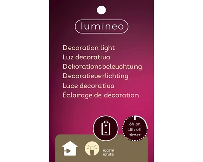 Micro LED Santa BO Indoor Colours/WW W.19cm x H.26cm - image 3