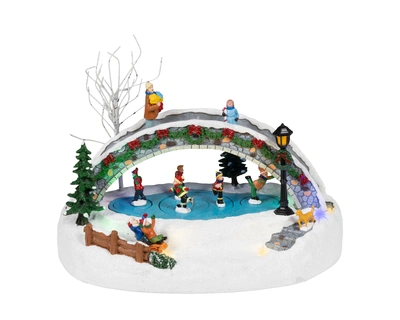 Micro LED Scenery BO Indoor Colours/Multi L.17.5cm x H.21cm - image 2
