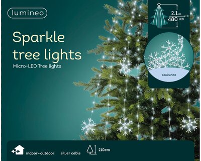 Micro Led Tree Bunch Gb Outdoo L210Cm - image 2