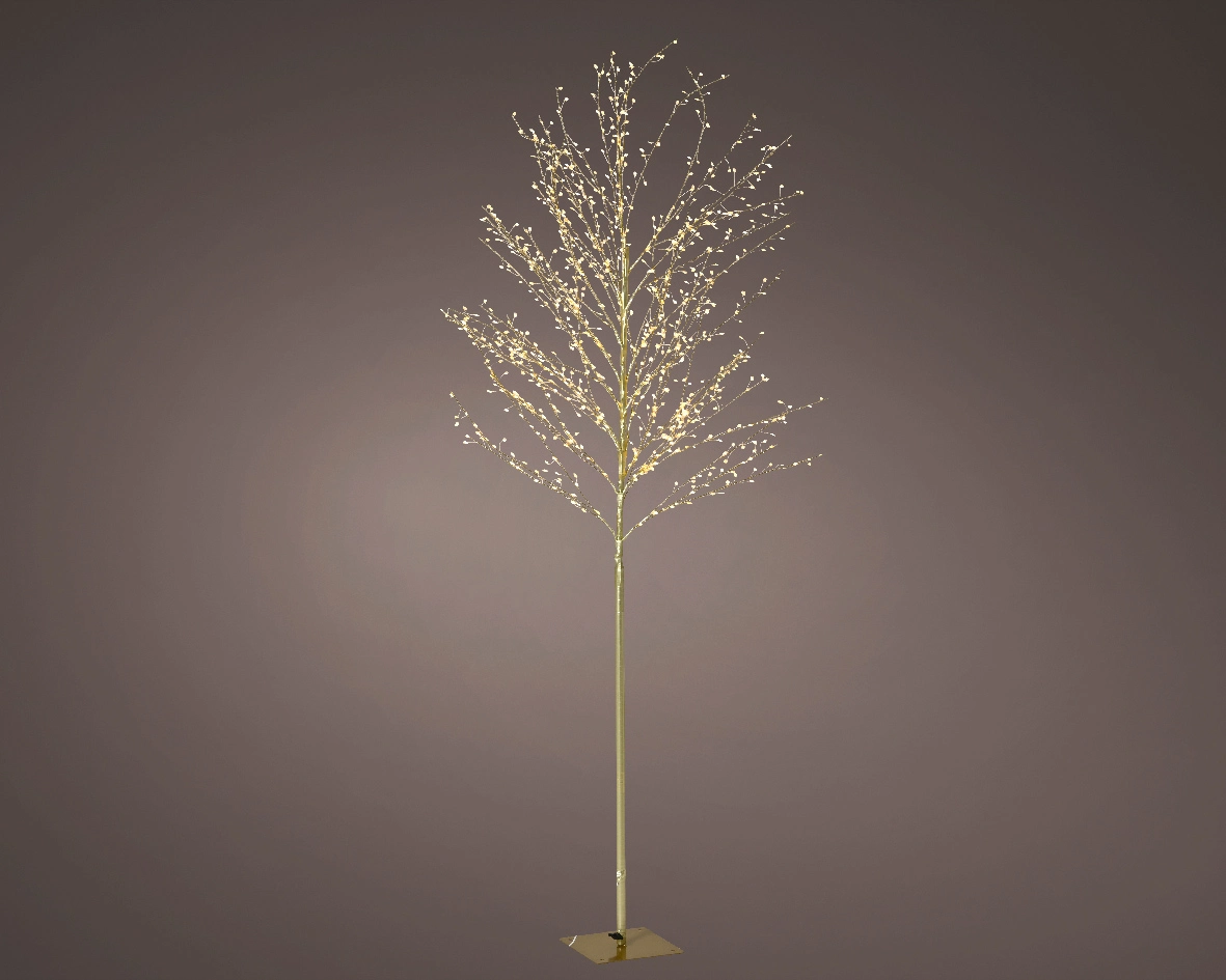 Micro Led Tree L1.2m Outdoor gold/warm white/classic warm dia60-H150cm ...