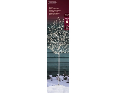 Micro Led Tree L1.5m Outdoor white/warm white dia60-H150cm-4.8m - image 2