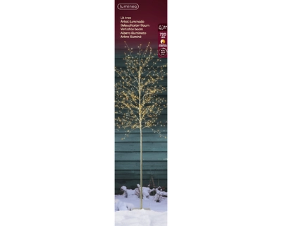 Micro Led Tree L2.7m Outdoor gold/warm white/classic warm dia70-H150cm-1350L - image 2