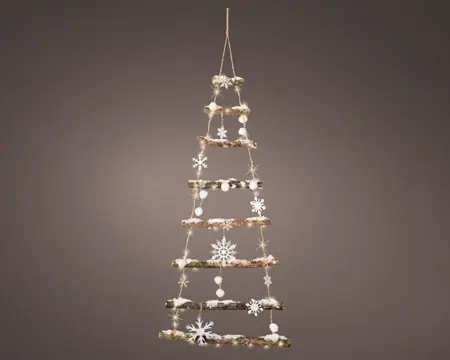 Micro LED Tree Wood Bo Indoor Natural/Warm White W.70cm x H.90cm