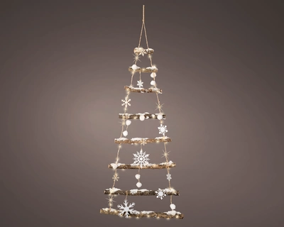 Micro LED Tree Wood Steady BO Indoor Natural/Warm White H100cm-90L - image 1