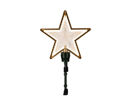 Micro LED Treetopper Indoor Gold/WW L.31.5cm x H.54.5cm - image 2
