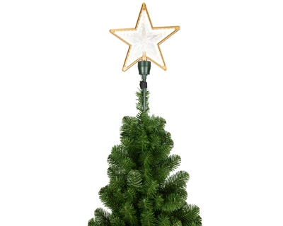 Micro LED Treetopper Indoor Gold/WW L.31.5cm x H.54.5cm - image 3