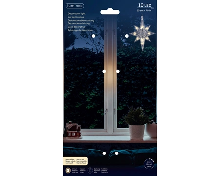 Micro LED Window Light BO Indoor Transparent/WW W.16cm x H.20.5cm - image 3