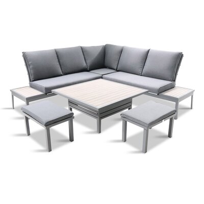 Milano Deluxe Modular Dining Set with Adjustable Table - image 2