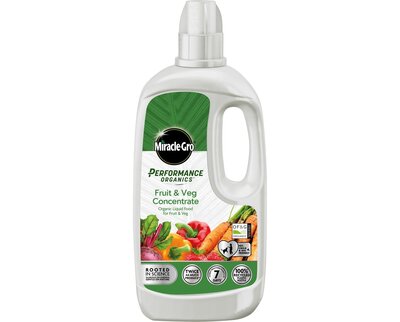 Miracle-Gro Performance Organics Fruit & Veg Food Liquid Concentrate 1Lt
