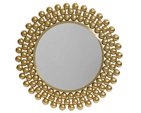 Mirror Aluminium gold L61-W61
