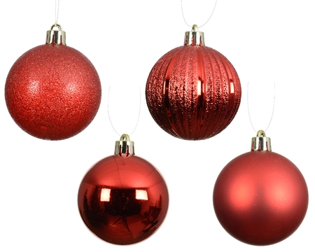 Mix Polystyrene christmas red - image 2