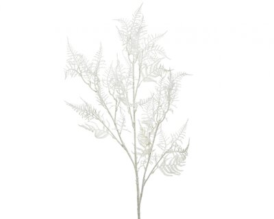ML Plc Asparagus Branch W Glitter White 45X100Cm