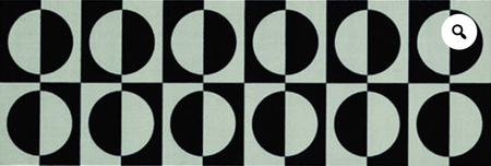 Modern Geo Navy 150x50