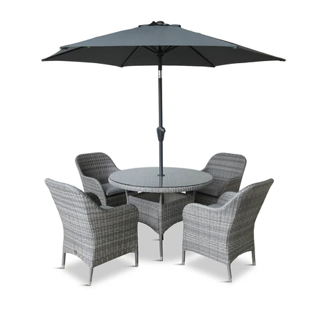 Monte Carlo Stone 4 Seat Dining Set - image 2