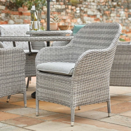 Monte Carlo Stone 6 Seat Dining Set - image 4