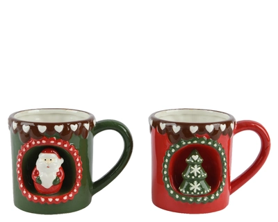 Mug Dolomite Asst. H10cm