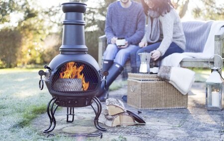 Murcia Med Steel Chimenea