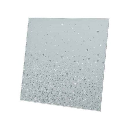 MWL Mirror Glass L20-W20-H0.3Cm Silver