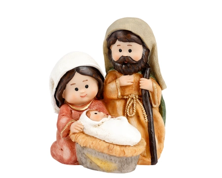 Nativity Polyresin Multi L.10cm x H.11.5cm - image 1