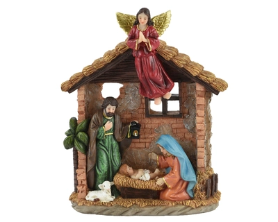 Nativity Polyresin multi L18-W6-H21.50cm