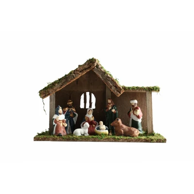 Nativity Set 8 Pcs 28X10X18Cm