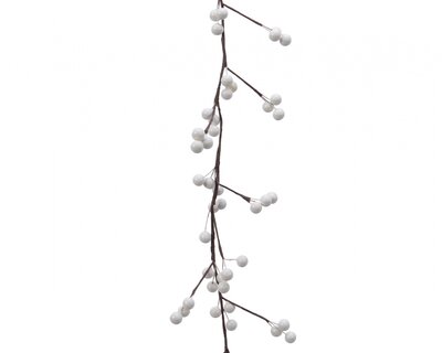 NG Foam Berry Garland White 130Cm