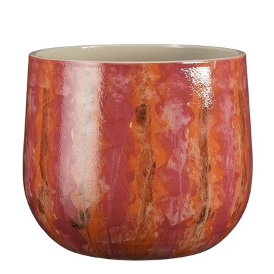 Nigel Pot Round D. Pink  H28Xd33Cm