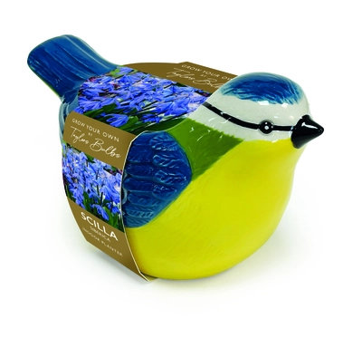 Novelty Blue Tit Planter