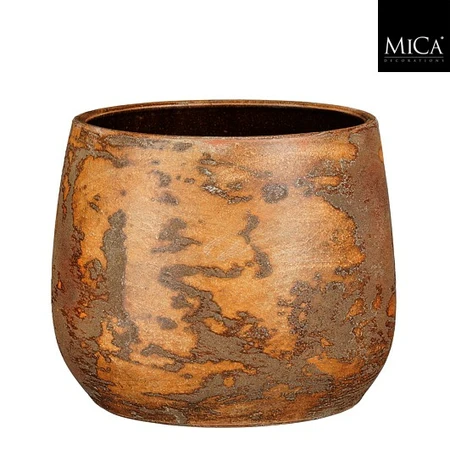Olaf Pot Round Rust - H20Xd25,5Cm
