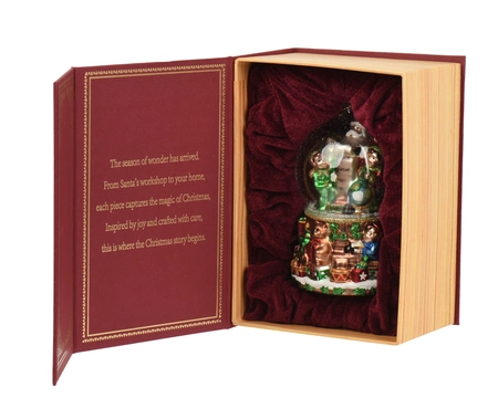 Ornament Glass Santa Collectable D.8.6cm x H.11.8cm - image 1