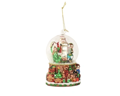Ornament Glass Santa Collectable D.8.6cm x H.11.8cm - image 2