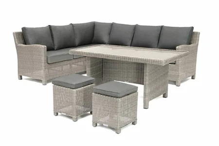 Palma Corner with Glass top Table - image 1