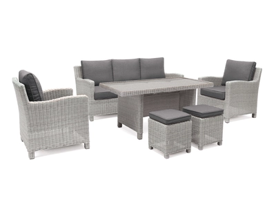 Palma Sofa Set with Glass Top Table - image 2