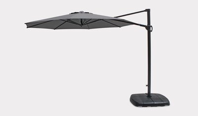 Parasol 3m Free Arm Grey - image 2