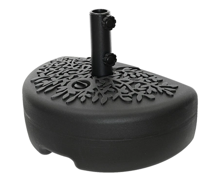 Parasol Base Plastic Outdoor black