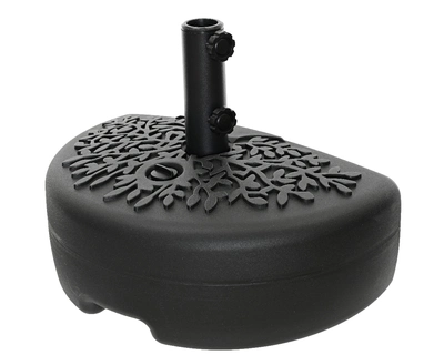 Parasol Base Plastic Outdoor black