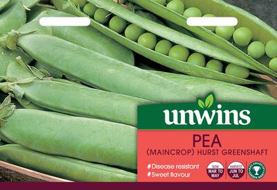 Pea (Maincrop) Hurst Greenshaft - image 2
