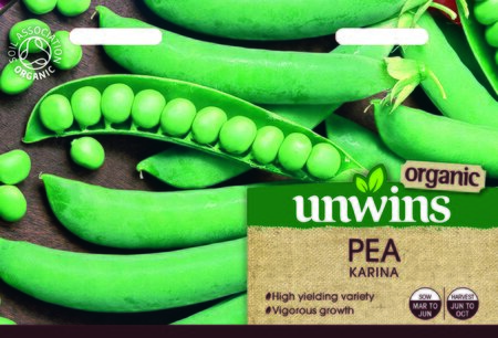 Pea (Maincrop) Karina (Organic) - image 1