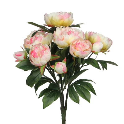 Peony Bouquet L. Pink - L55Xd40Cm