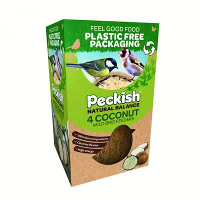 PK Natural Balance Coconut Feeder 4 Pk