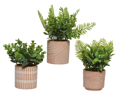 Plant Polyester Assorted L35-W35-H37cm - image 1