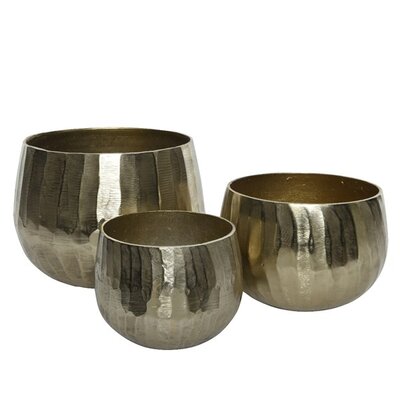 Planter aluminium Dia 24cm