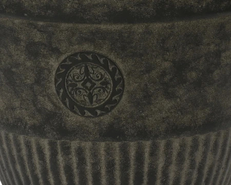 Planter Recycled Round 3Col Asst.H.30Cm - image 2