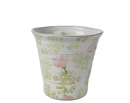 Planter Terracotta Clay H20.50cm asst.