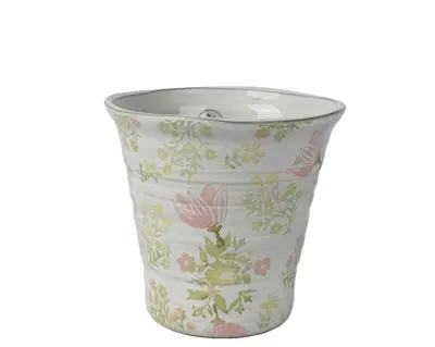 Planter Terracotta Clay H20.50cm asst.