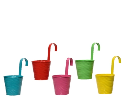 Planter Zinc Assorted L32-W16-H25cm